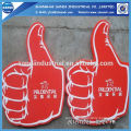 custom promotion foam hand sponge hand foam finger
